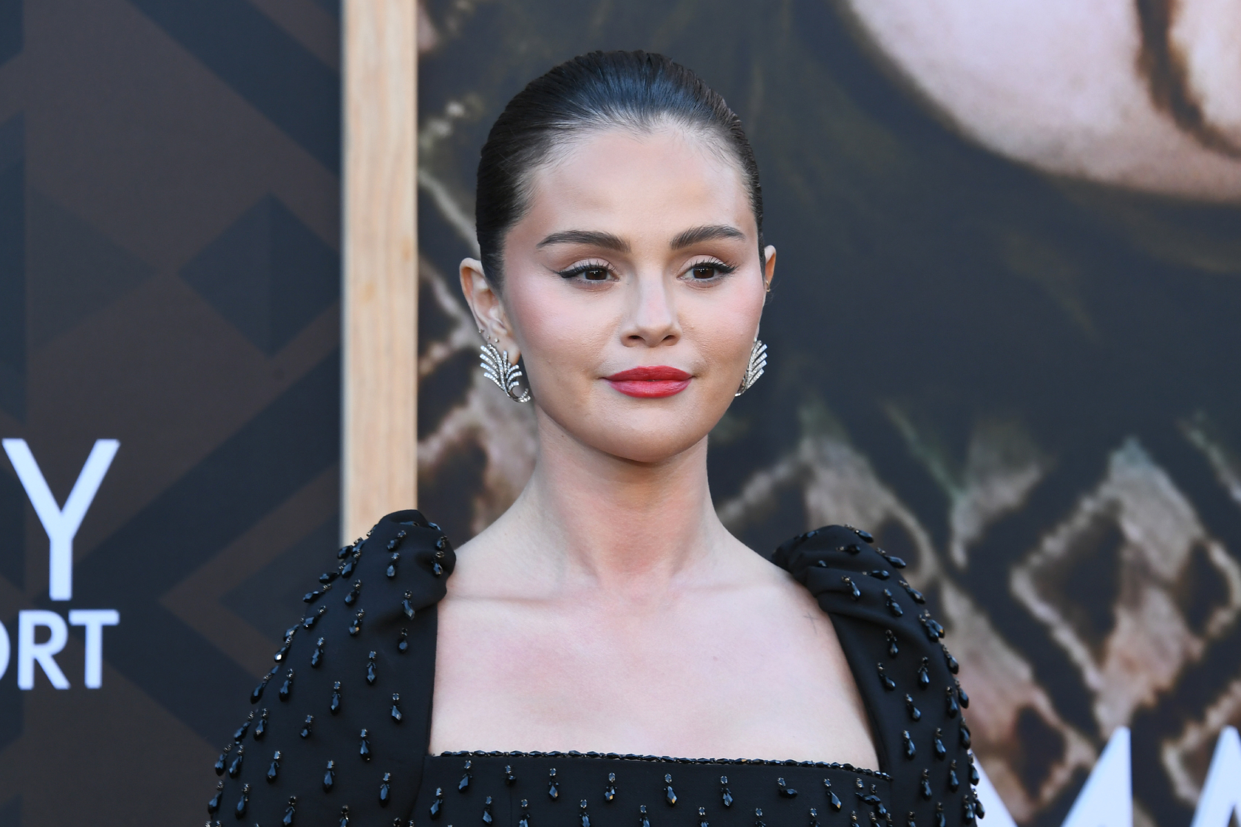 LOS ANGELES, CALIFORNIA - MAY 06: Selena Gomez attends the Los Angeles Premiere Of Netflix's "Marty, Life Is Short" at The Egyptian Theatre Hollywood on May 06, 2026 in Los Angeles, California. (Photo