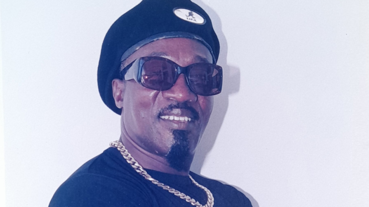 Ghanaian musician Delips Apo in his Accra recording studio working on the album Romeo and Juliet.